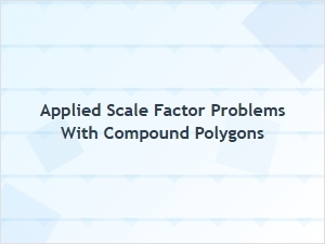 Solving Applied Scale Factor Problems with Compound Polygons