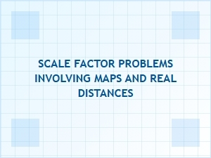 Solving Scale Factor Problems with Maps