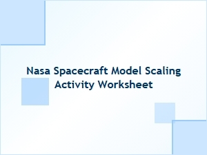 Building Scale Models of Nasa Spacecraft